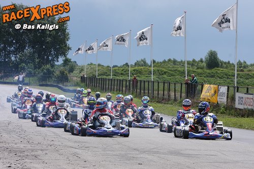 De oude garde als 'jonge goden' over de baan